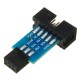 3pcs 10 Pin To 6 Pin Adapter Board Connector ISP Interface Converter AVR AVRISP USBASP STK500 Standard for Arduino - products that work with official Arduino boards