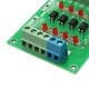 3pcs 12V To 3.3V 4 Channel Optocoupler Isolation Board Isolated Module PLC Signal Level Voltage Converter Board 4Bit