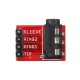 3pcs 3.5mm Plug Jack Stereo TRRS Headset Audio Socket Breakout Board Extension Module