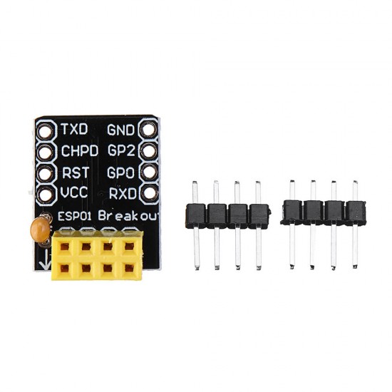 5pcs ESP01/01S Adapter Board Breadboard Adapter For ESP8266 ESP01 ESP01S Development Board