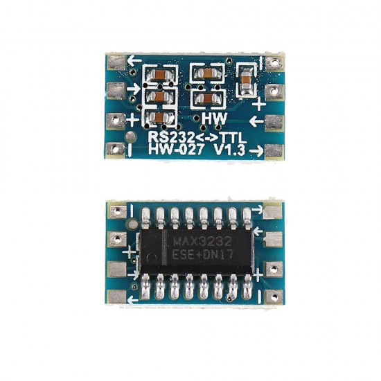 5pcs Mini RS232 to TTL Converter Module Board Adapter MAX3232 120kbps 3-5V Serial Port