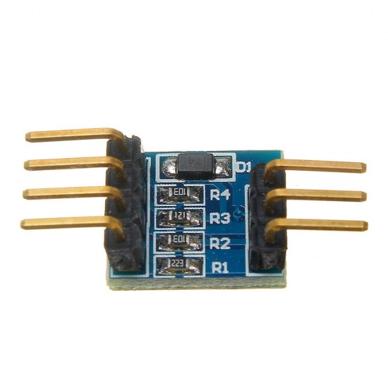 5pcs Serial Level Conversion Module Compatible With 3.3V/ 5V Serial Port TTL Level Mutual Conversion