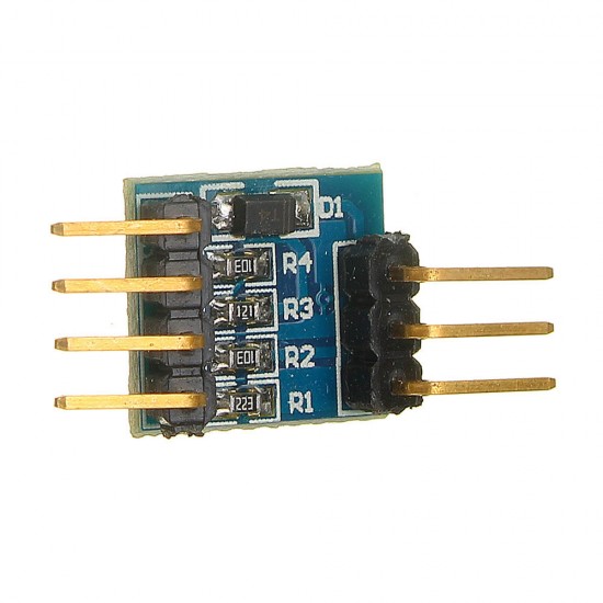 5pcs Serial Level Conversion Module Compatible With 3.3V/ 5V Serial Port TTL Level Mutual Conversion