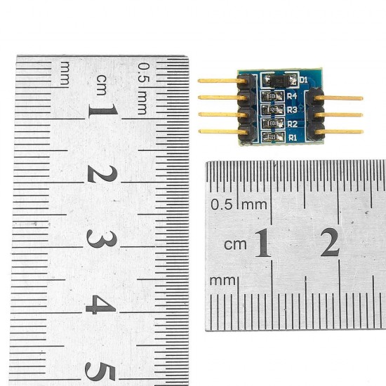 5pcs Serial Level Conversion Module Compatible With 3.3V/ 5V Serial Port TTL Level Mutual Conversion