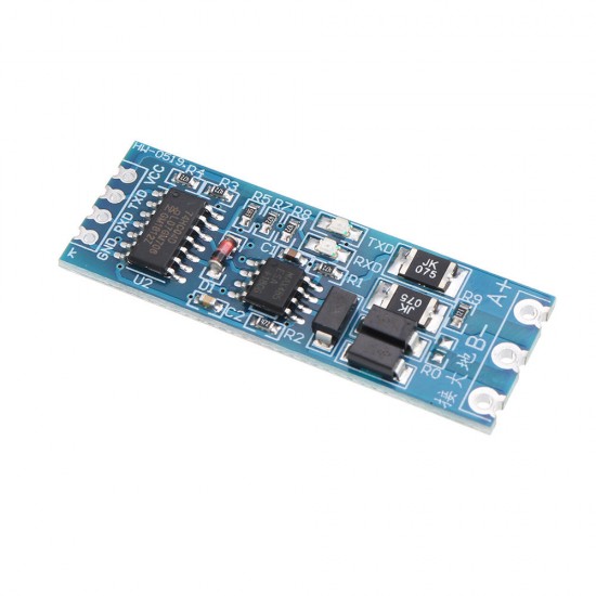 5pcs TTL to RS485 Module Hardware Automatic Flow Control Module Serial UART Level Mutual Converter Power Supply Module 3.3V 5V