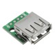 5pcs USB 2.0 Female Head Socket To DIP 2.54mm Pin 4P Adapter Board