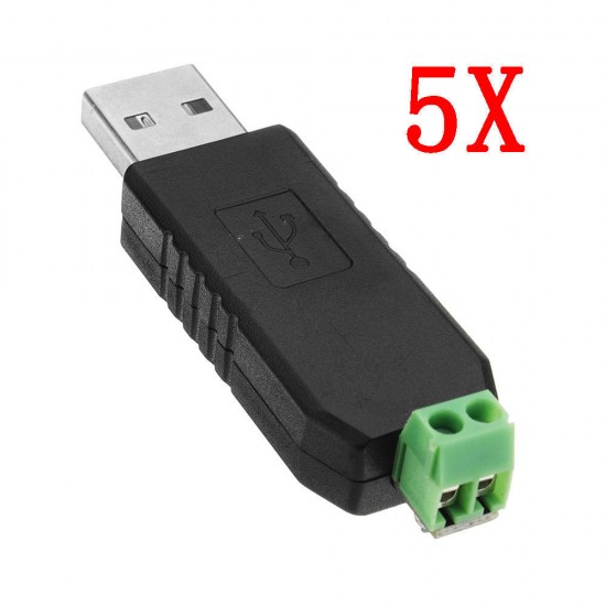 5pcs USB To RS485 Converter Module USB To TTL / RS485 Dual Function Dual Protection