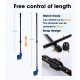 6 in1 Aquarium Fish Tank Cleaning Tool Kit Algae Vacuum Gravel Cleaner Brush Set