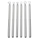 6pcs Aluminum Pottery Clay Carving Cutter Ceramic Sculpting Hand Tool Set