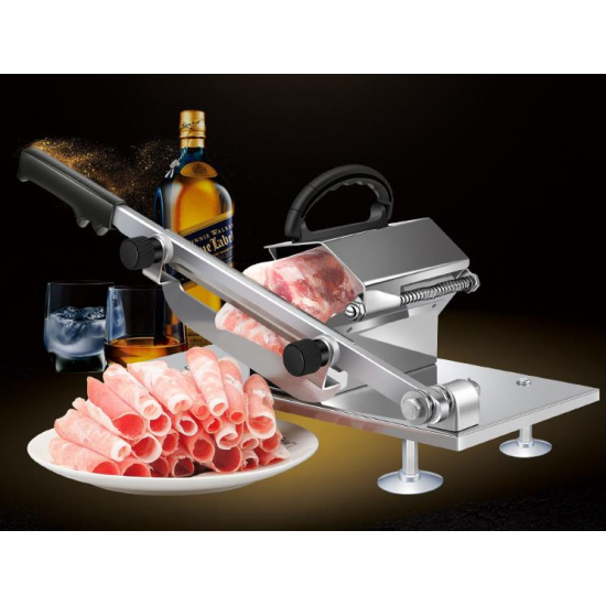 Household Meat Slicer Manual Frozen Meat Slicer Cutter Beef Mutton Sheet Slicing Machine