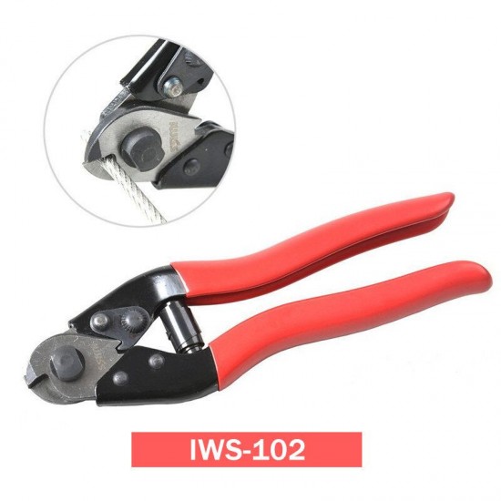 IWS-102 Stainless Steel Wire Rope Scissors 8 Inch Cutting Pliers Wire Cutters Broken Hand Tool Cable Cutter