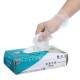 Disposable Gloves 100 PCS Clear Vinyl Gloves Powder Free Latex Free Non-Sterile Patient Exam PVC Gloves Food Safe Kitchen Household Cleaning Beauty Protect Gloves