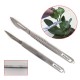 Carbon Steel Surgical Scallpel Bladess + 10pc Blade Handle Scallpel DIY Cutting Tool PCB Repair Animal Surgical KnIife