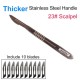 Carbon Steel Surgical Scallpel Bladess + 10pc Blade Handle Scallpel DIY Cutting Tool PCB Repair Animal Surgical KnIife