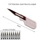 Carbon Steel Surgical Scallpel Bladess + 10pc Blade Handle Scallpel DIY Cutting Tool PCB Repair Animal Surgical KnIife