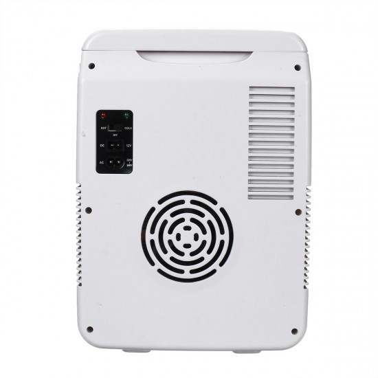 -18°65°12/220V 10L Mini Refrigerator Car Refrigerator Heating Cooling 2 in 1 for Home Outdoor