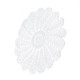 10Pcs/Set Hand Crocheted Doilies Cotton Woven Round Cup Dish Table Tablecloth Placemat Decorations