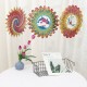 12'' 3D Fairy Garden Wind Spinner Sun Catcher Cyclone Yard Outdoor Decorations