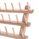 120 Spool Wood Thread Cone Holder Rack Organizer Sewing Kit For Sewing Quilting Embroidery