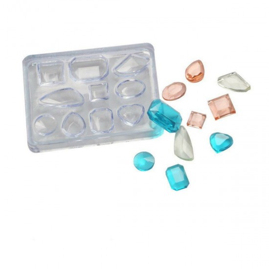 129Pcs Resin Casting Molds Kit Silicone Mold Jewelry Pendant Mould Set