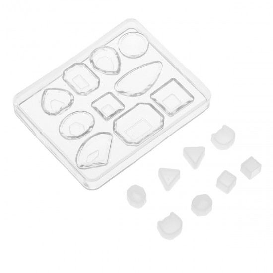 129Pcs Resin Casting Molds Kit Silicone Mold Jewelry Pendant Mould Set