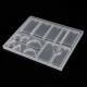 130Pcs Resin Casting Molds Kits Silicone Mold Making Jewelry Pendant Mould Craft