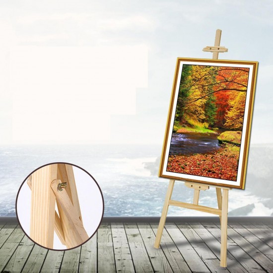 150CM Professional Art Easel Artist Folding Drawing Sketchbook for Artists Wooden Easel Paint Sketch Drawing Tripod