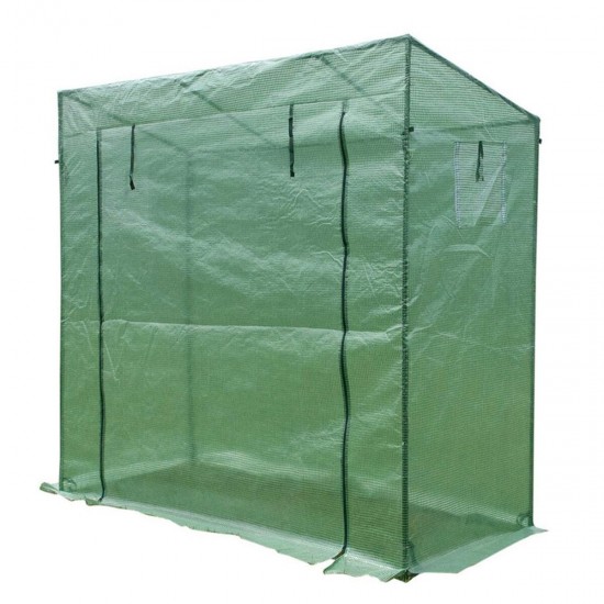 150x100x50cm Greenhouse Storage Outdoor Cover Shed Green Planting Grow Box