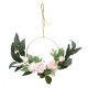 15.7 Inches Artificial Flowers Wreaths Door Perfect Artificial Garland for Wedding Deco Supplies Home Party Decor