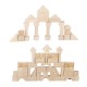 162Pcs Wooden Blocks Educational Child Play Learning Classic Jigsaw Puzzle Toy