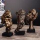 16.5cm Modern Resin Figure Statue Abstract Sculpture Craft Art Home Ornament