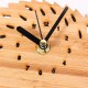 16cm Animal Shape Magnetic Wall Clock Home Refrigerator Door Hanging Decorations