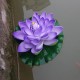 18cm Floating Artificial Lotus for Aquarium Fish Tank Pond Water Lily Lotus Flower Home Decorations