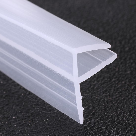 1M F-Shape Bath Shower Screen Door Window Water Sealing Strip Straight 6/8/10/12mm