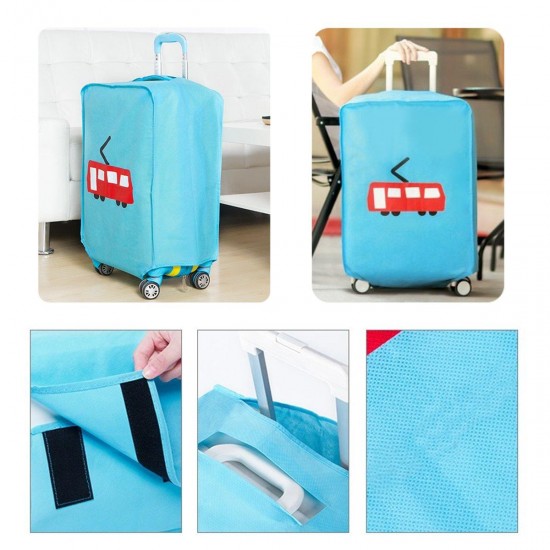 20-28'' Elastic Luggage Suitcase Trolley Case Cover Protector Nonwoven Dustproof Bag