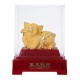 2019 Chinese Zodiac Gold Pig Money Wealth Statue Office Home Decorations Ornament Gift