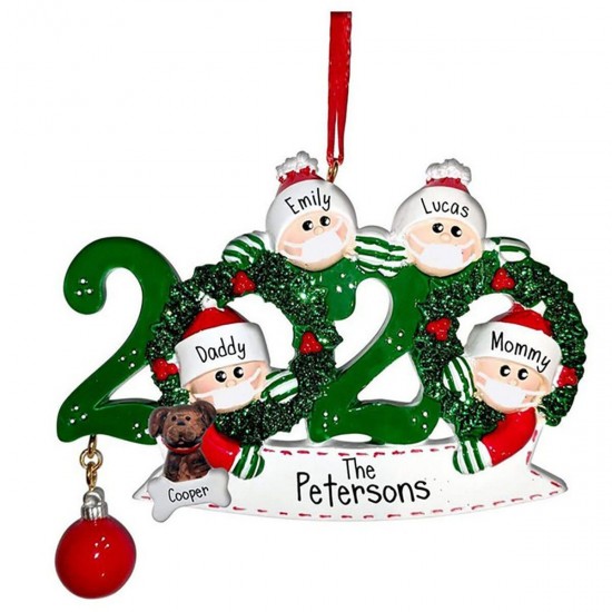 2020 Christmas Birthdays Party Decoration Gift Personalized Hanging Ornaments