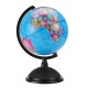 20cm Decorative Desktop Globe Rotating Earth Geography World Globe Base World Map Education Gift