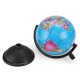 20cm Decorative Desktop Globe Rotating Earth Geography World Globe Base World Map Education Gift