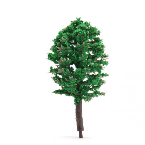 20pcs Mini Fir Trees Model Train Railway Forest Street Scenery Layout Decorations