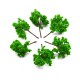 21Pcs/Lot Sand Table Model Garden Micro Landscape Flower Tree Combination Decorations