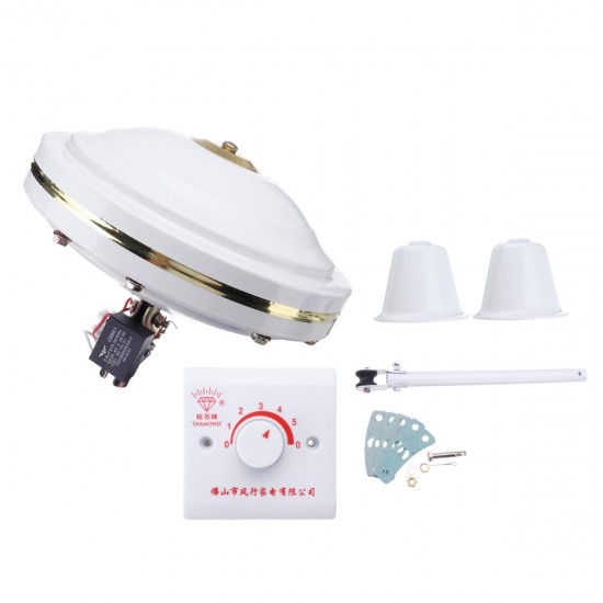 220V - 50Hz 120W Power 5 Blades Mini Energy-Saving Ceiling Fan