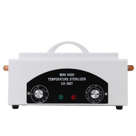 220V 300W Towel High Temperature Sterilization Cabinet UV Nail Tools Medical Dry Heat Sterilizer