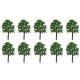 25/30/50Pcs Model Tree Set Sand Table Decorations Layout Railway Road Scenery Landscaping