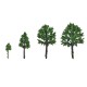 25/30/50Pcs Model Tree Set Sand Table Decorations Layout Railway Road Scenery Landscaping