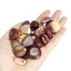 25pcs/Set Engraved Chakra Stones Opal Reiki Healing Energy Palm Natural Gemstone Decorations