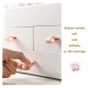 27cm*17cm*33cm Cosmetic Storage Box Makeup Organizer Drawer Large Capacity Jewelry Nail Polish Makeup Container Portable Cosmetic Organizer Box Decorations