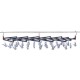 29 Clips Cloth Folding Laundry Underwear Socks Bra Airer Hanger Drying Rack Organizer