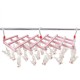 29 Clips Cloth Folding Laundry Underwear Socks Bra Airer Hanger Drying Rack Organizer