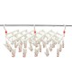 29 Clips Cloth Folding Laundry Underwear Socks Bra Airer Hanger Drying Rack Organizer